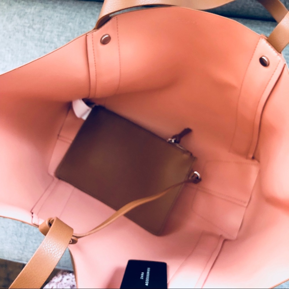ZARA Reversible Tote Bag - Picture 2 of 7